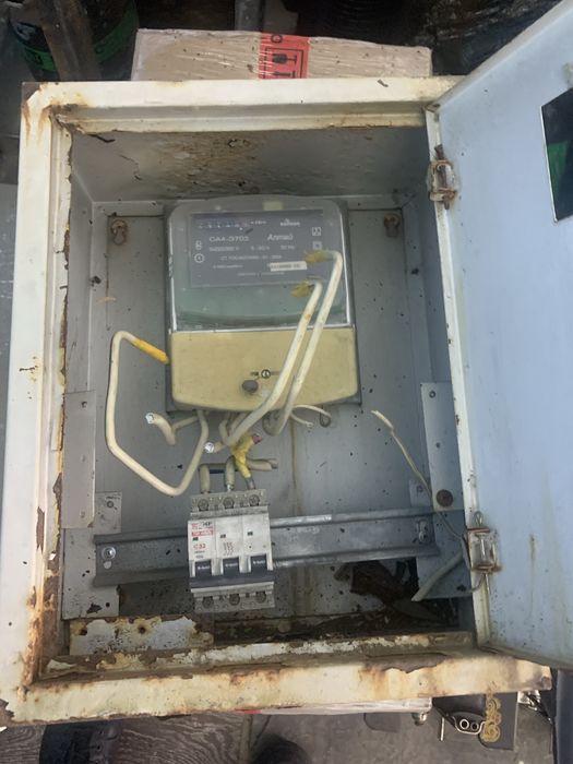 ящик с счетчиком