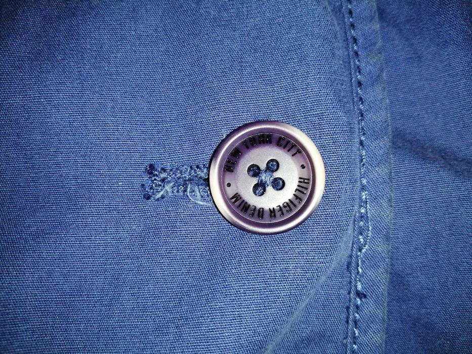 Tommy Hilfiger оригинално дамско преходно яке с колан и пайети р-р M