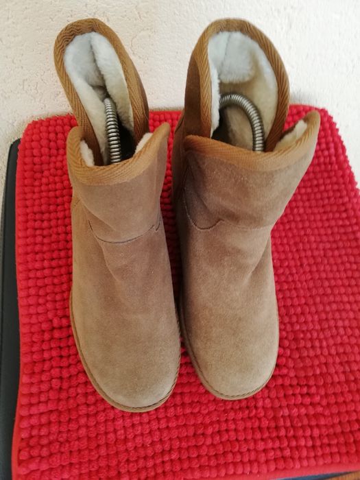 Ghete cu blana nr 39 Las Tropez piele întoarsă