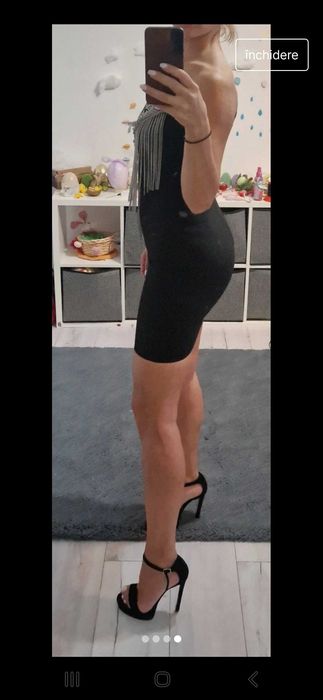 Rochie neagra Bby, xs