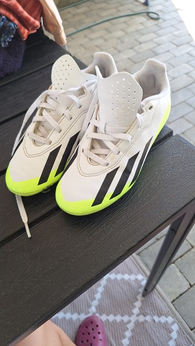 Crampoane ghete fotbal adidas baiat nr 35
