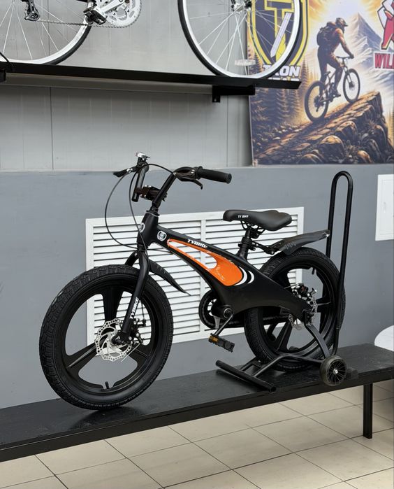 Велосипед Велик Детский от 4 до 7 ми лет Оригинал Легкий Алюминиевый