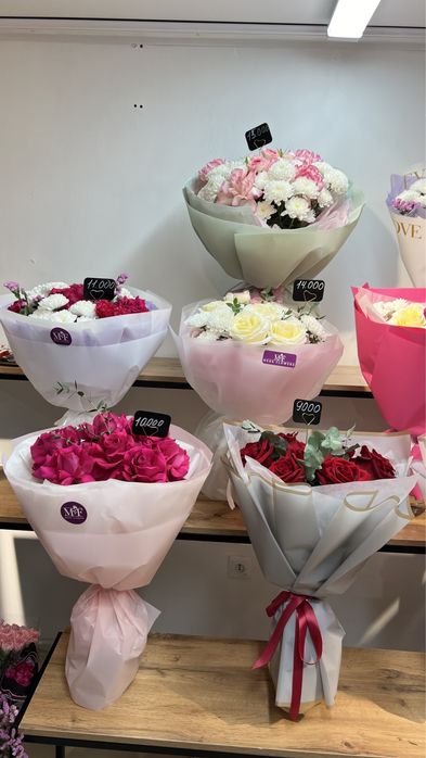 Букет / цветы от 7000 тг Астана