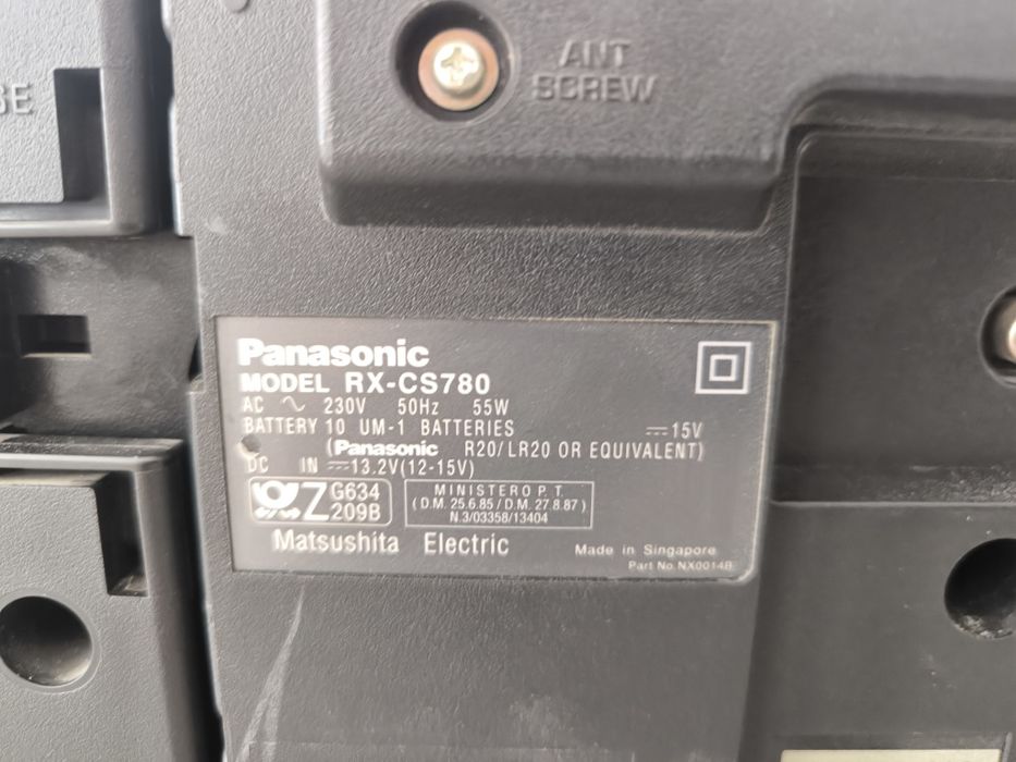 Portabile stereo Panasonic RX-CS780