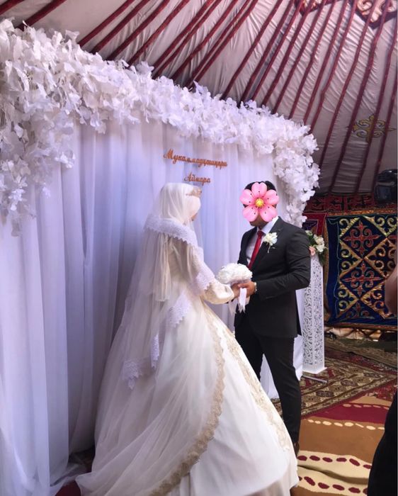 Мусульманское Свадебное платье