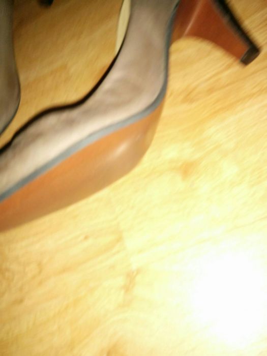 Pantofi noi dama piele naturala alcantara