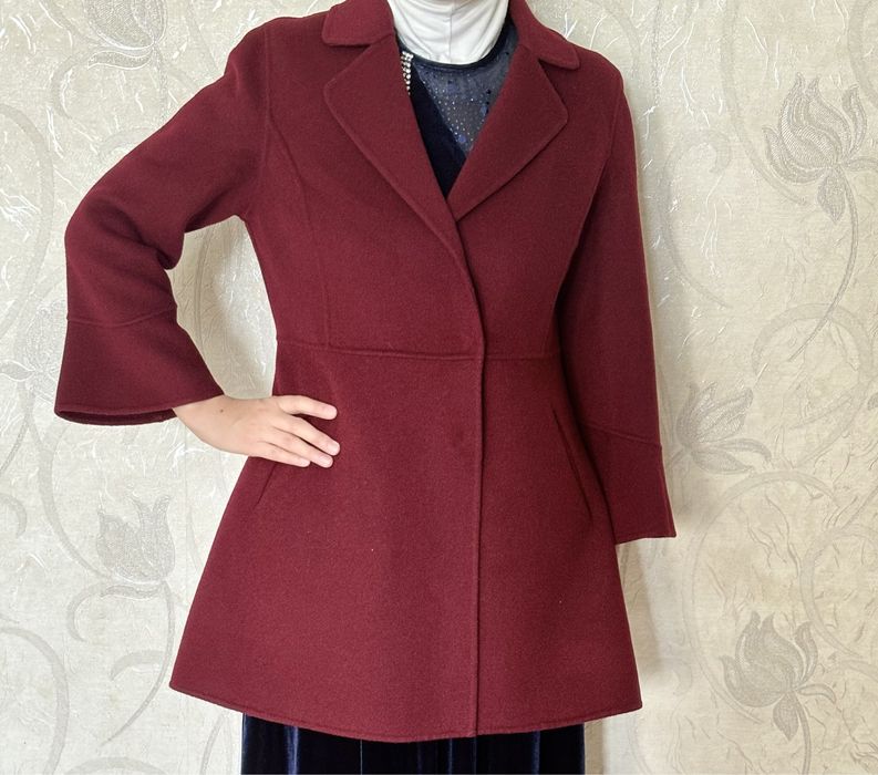 Әдемі жылы қысқа пальто