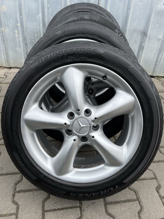 Jante aliaj 5x112mm, 245/45 R17, 225/50 R17,  Mercedes C E CLK SLK