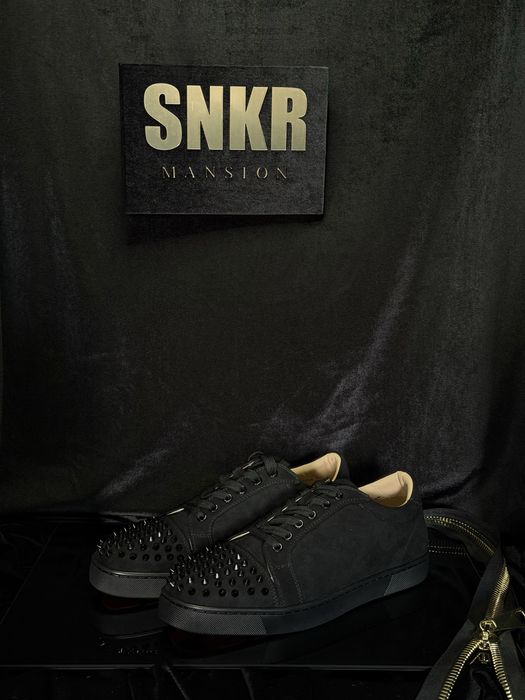 Louboutin - Lou Spikes - Black