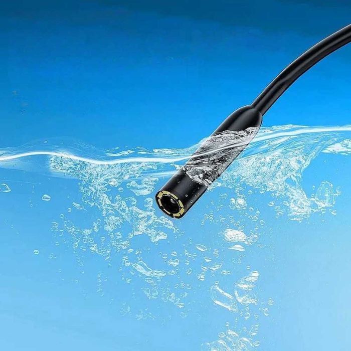 Индустриален ендоскоп – 5 метра кабел, Ø8 мм, HD камера, 2" дисплей