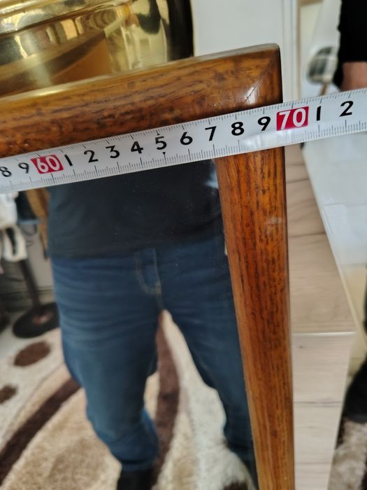 Oglinda veche ramă lemn