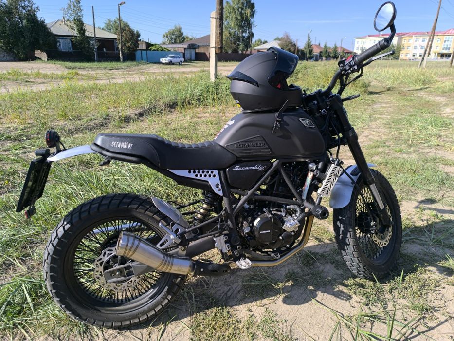 Продам мотоцикл Fuego Scrambler 300