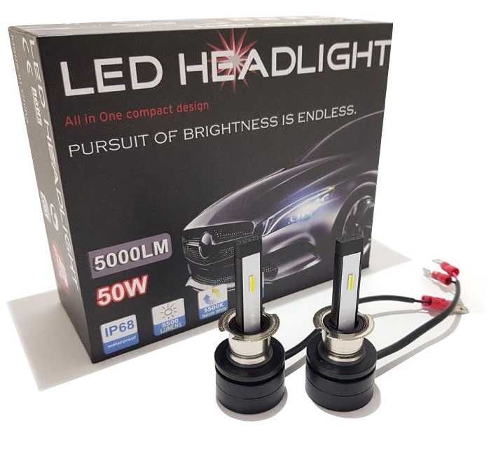 Диодни крушки 3500 H3 - 50w 2бр/к-т