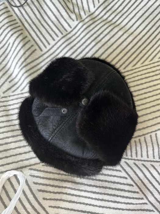 Шапка ушанка мужская