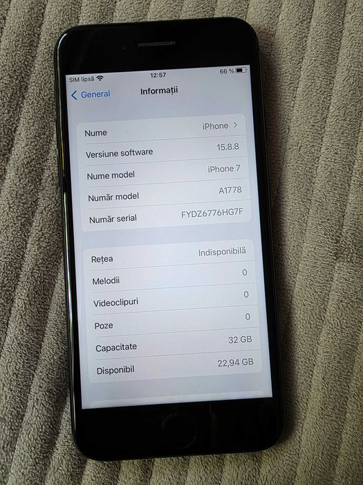 Iphone 7 32GB stare excelenta