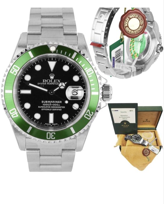 Rolex Submariner•Kermit/Nou/NoS/Full stikers