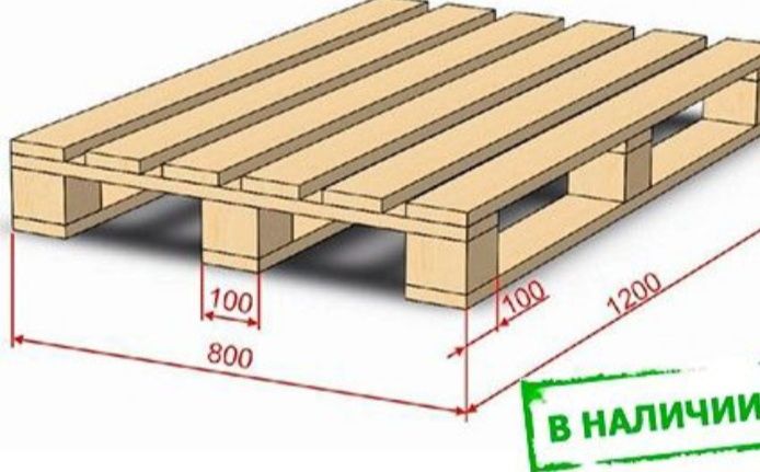Прием поддонов / паллетов
