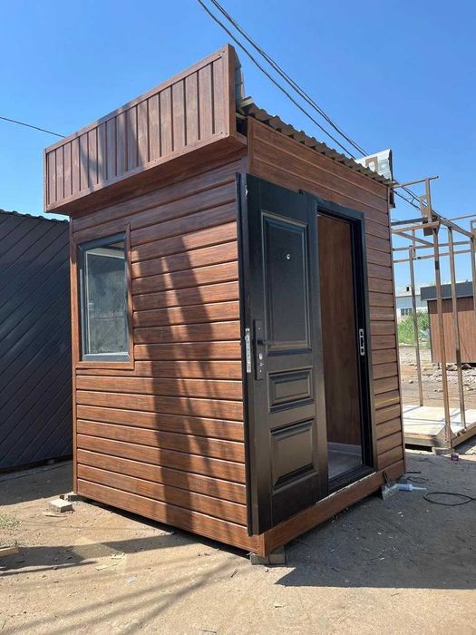 будка охраны КПП на заказ