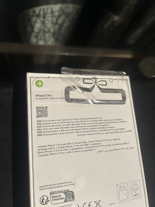 Iphone 17 pro 256gb silver