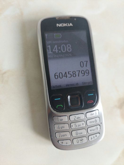 Vând Nokia 6303 silver codat VodafoneRO, fără probleme //poze reale