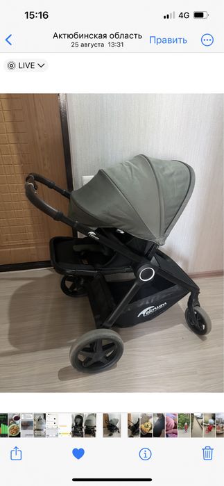 Продам коляску 2 в 1 премиум качества