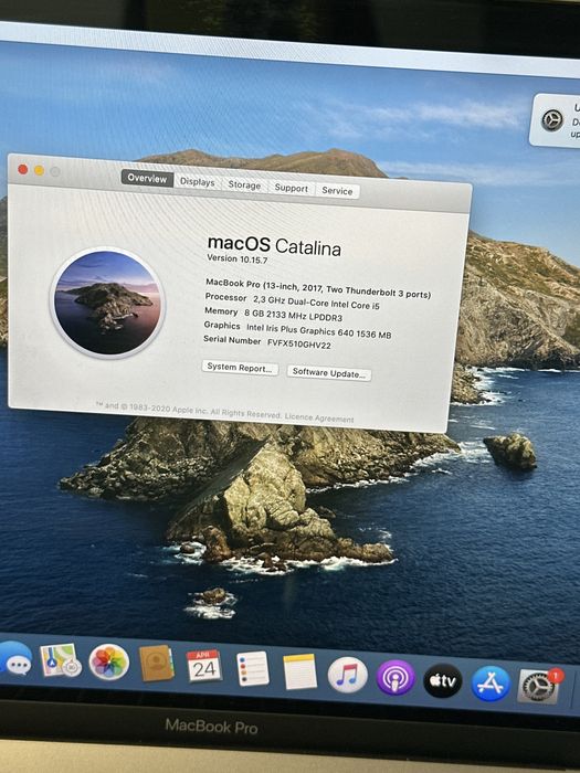 Apple MacBook Pro 13” 2017 128GB i5 2.3 GHz 8GB 128GB ID-XXL9948