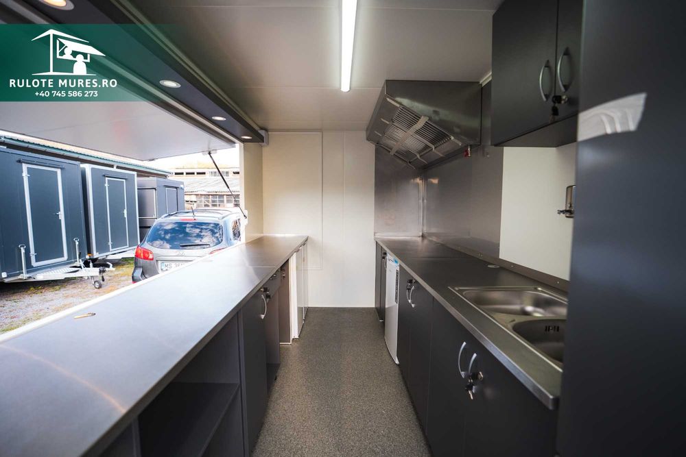 Rulote comerciale FAST FOOD, la cheie, personalizare,RATE,Rulote Mures