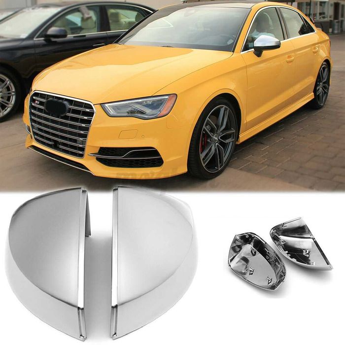 Хромирани капаци за огледала за Audi A3/S3/RS3  8VA 8VF 2013-2018