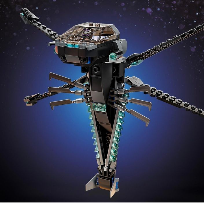 Lego Marvel Nava libelula a panterei negre  76186