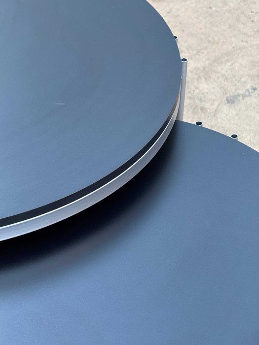 Журнальный стол, серия чёрный, с подставкой