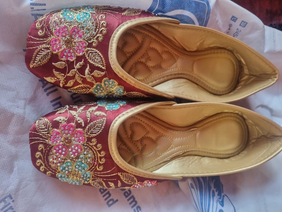 Туфли балетки. ( шелковые)