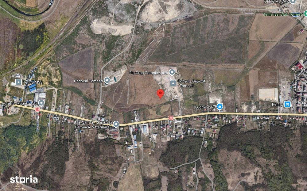 Teren intravilan industrial de vanzare – Tomesti - Comision 0%