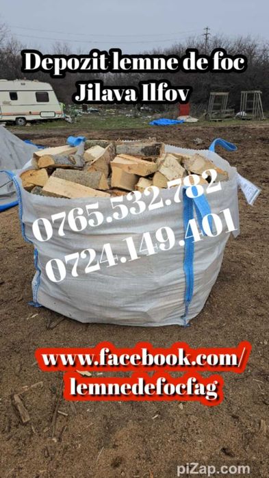 LEMNE DE FOC FAG – AMBALATE ÎN BIG BAG 0,85 mc Curat Gata de utilizare