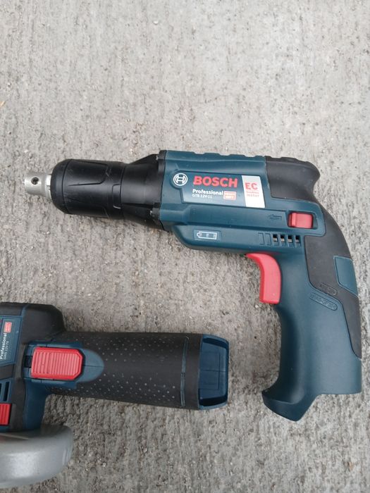 Безчетков ъглошлайф и винтоверт за гипсокартон Bosch