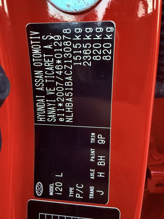 Hyundai I20 Clima 2012 Euro 5 Benzina