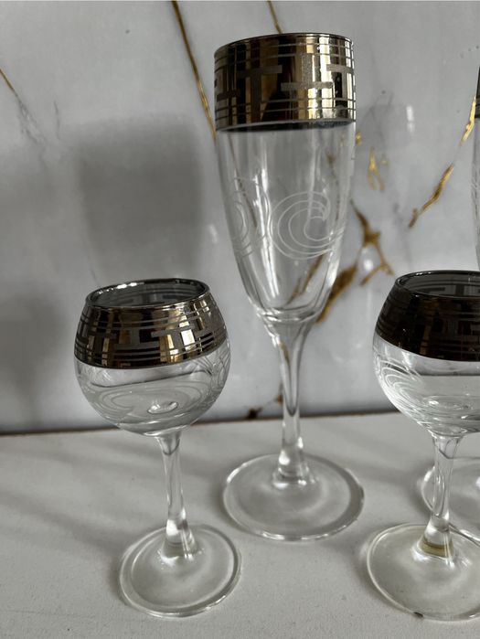 Фужеры,бокалы хрустальные