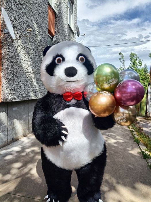 Изненада Забавна панда/мечка/стич/заек/ за всякакви поводи+Водещ