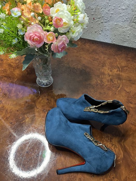 Туфли замшевые 39