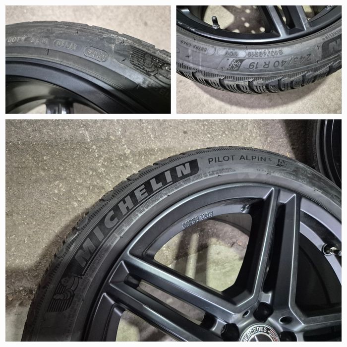 4бр. 245/40/19 Michelin Pilot Alpin 5 зимни гуми