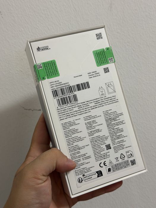 Oppo A6 5G Aurora Gold 256GB - NOU