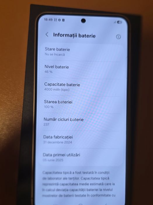 Samsung S25 256gb 12gb ram Pinkgold liber de retea factura garantie