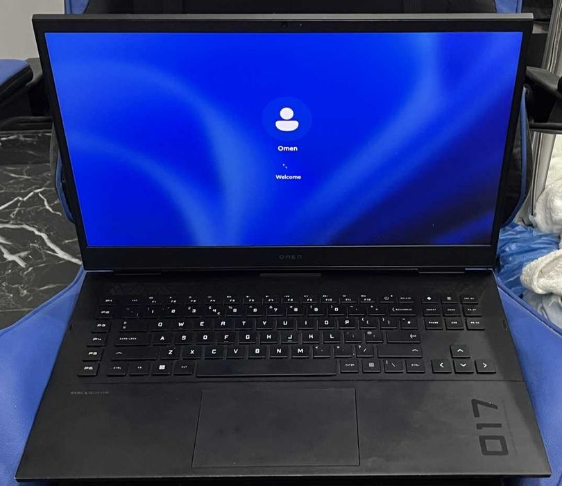 Laptop gaming HP omen 17 (17.3 inch) i7 11800h, 3070 8gb (140w), 24 gb ram, 1TB SSD, 2K rez 165hz + mouse razer deathadder mini v2