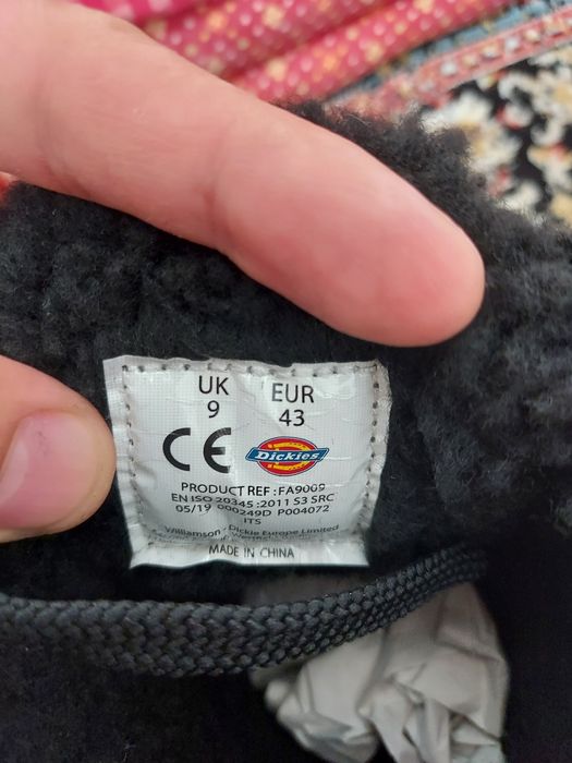 Зимняя спец ботинка