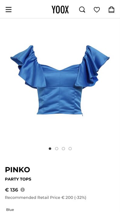 Топ къса блуза PINKO