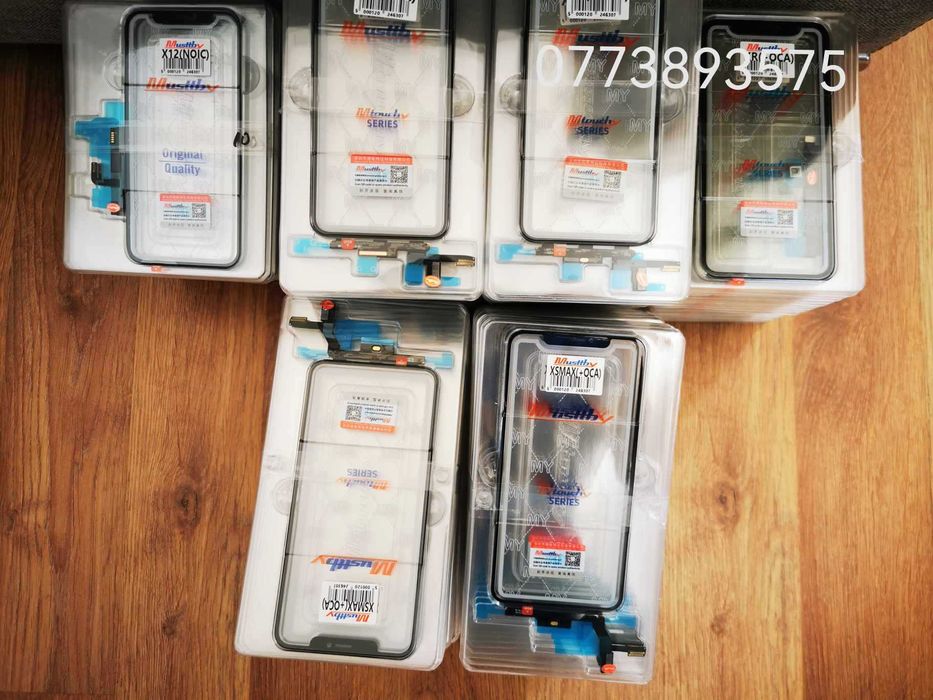 Touchscreen + sticla ecran + Oca iPhone X XS 11 12 Pro Max touch watch