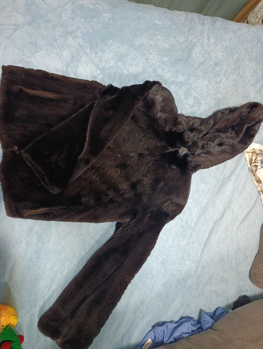 Шуба автоледи норковая