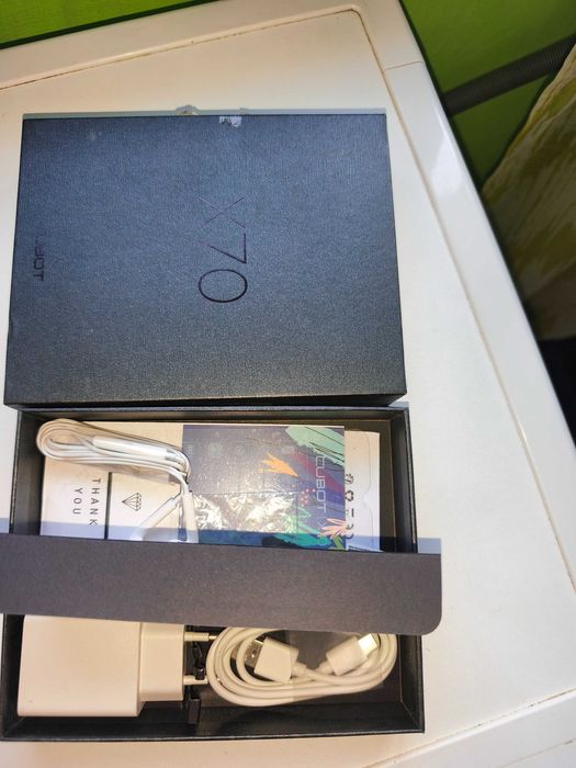 Чисто нов CUBOT X70 24GB RAM 256GB 100MP Камера Пълен комплект