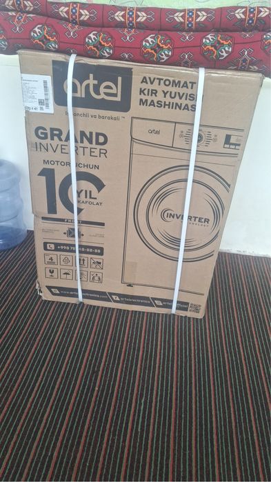 Artel kir yuvish moshinadi yengi ochilmagan pul zarur