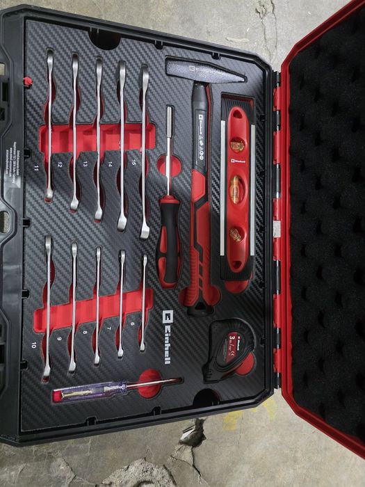 Trusa de scule 79 piese in valiza rigida Einhell E-Case