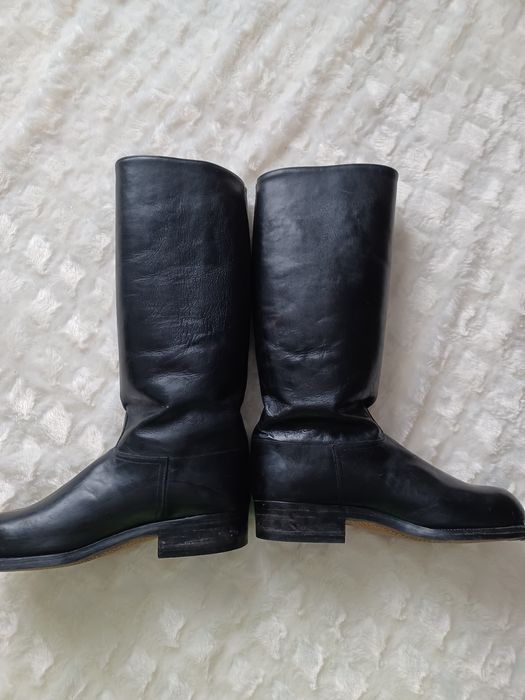 Cizme vintage militare piele